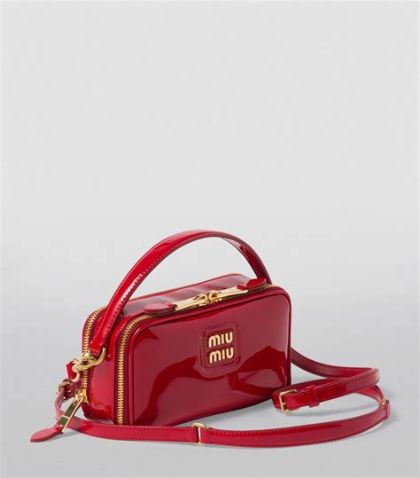 miu miu patent leather bag